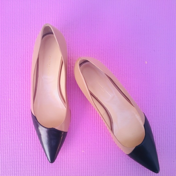 Jennifer Chamandi Shoes - Jennifer Chamandi 2 tone flats. Size 42eu. New!!